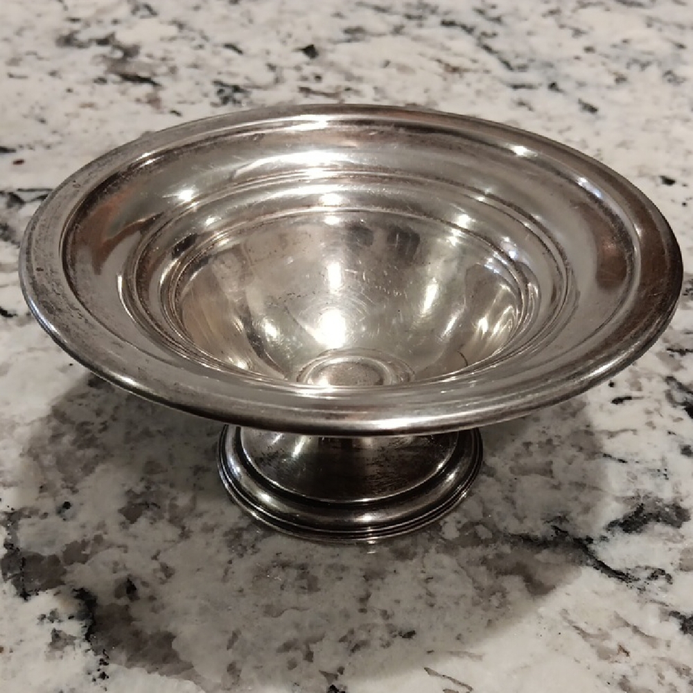 Vintage STERLING La Pierre Footed bowl